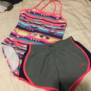 Girls bathing suit set